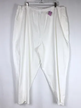 Making it Big Size 34WP White Pants NWOT