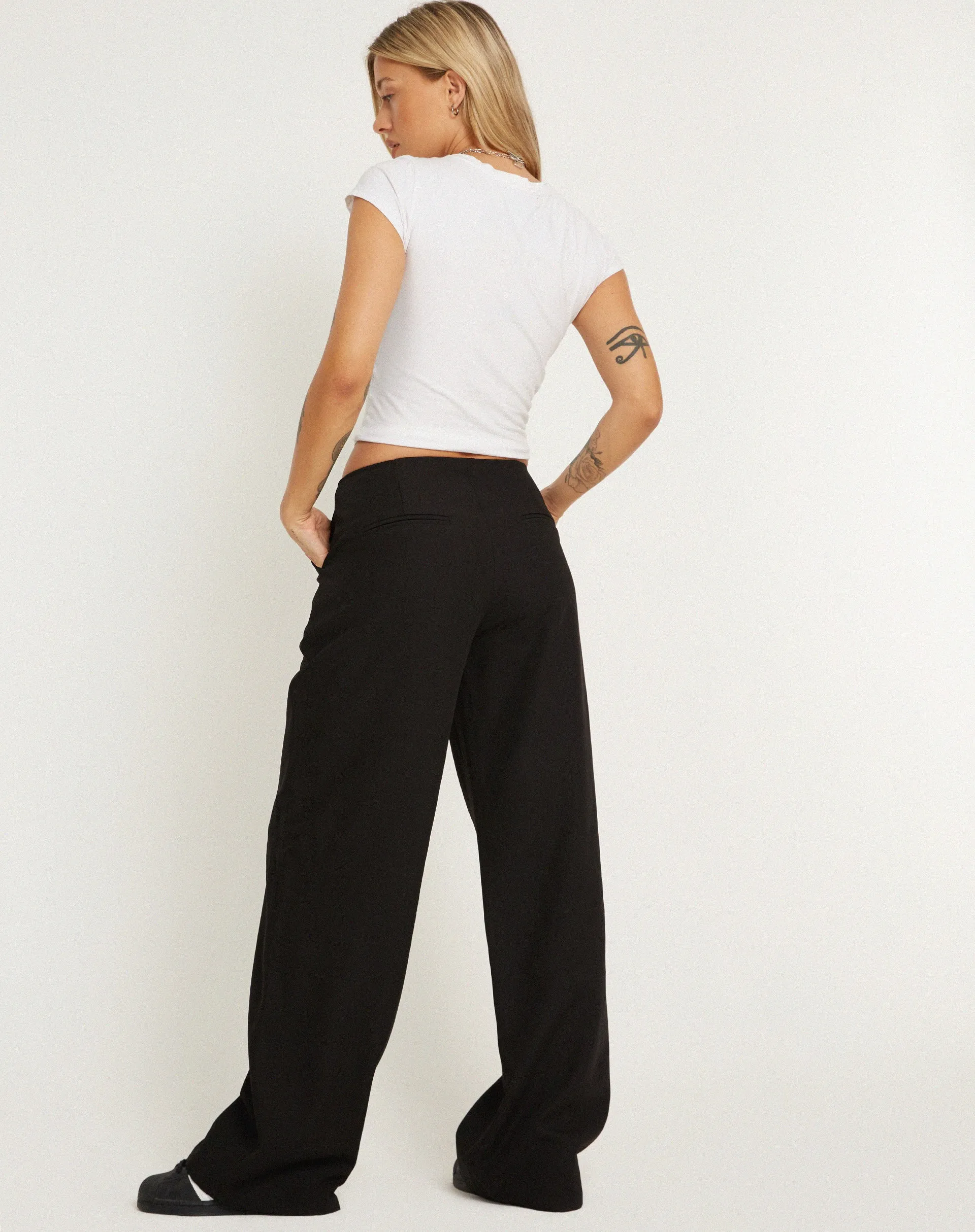 Amadi Trouser in Tailoring Black