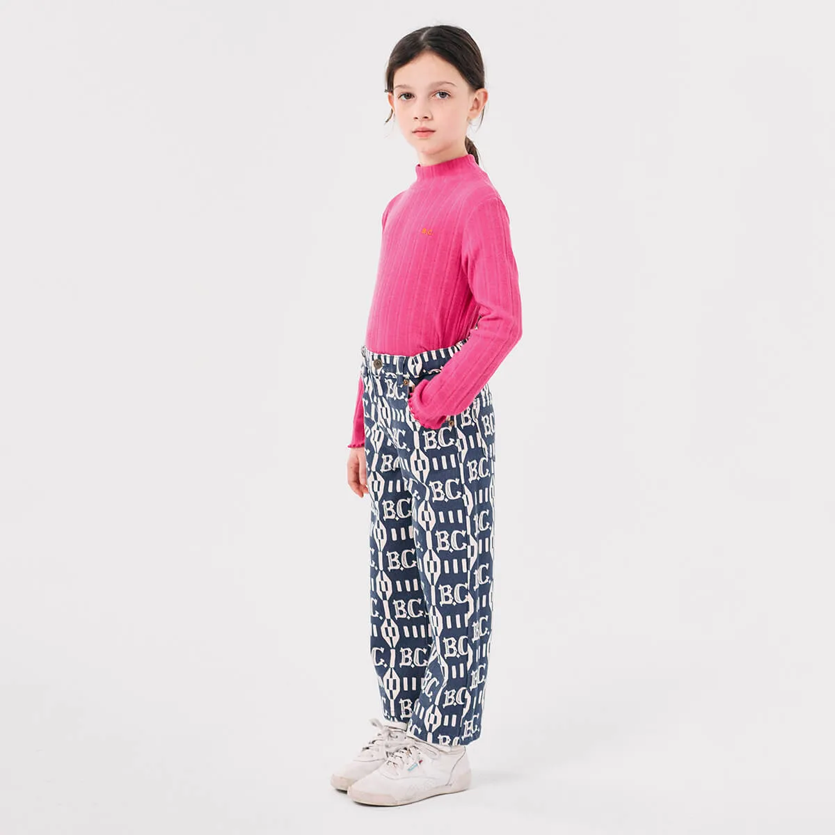 B.C Vintage AOP Jeans by Bobo Choses