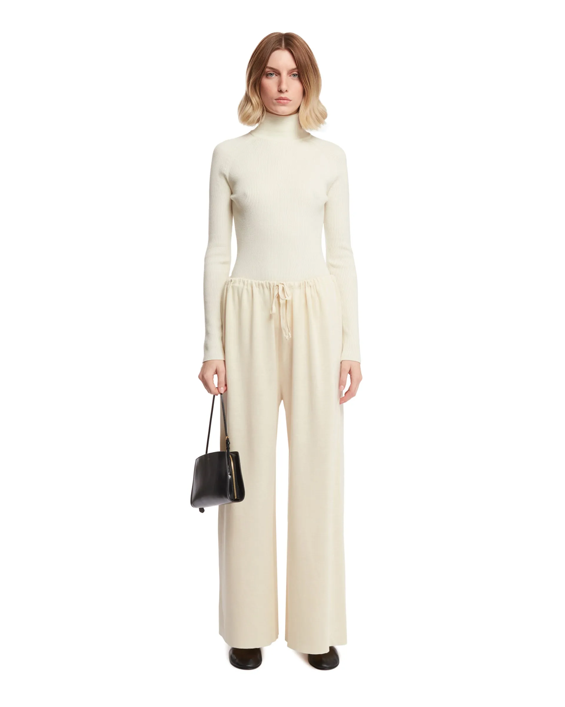 Beige Delphine Trousers