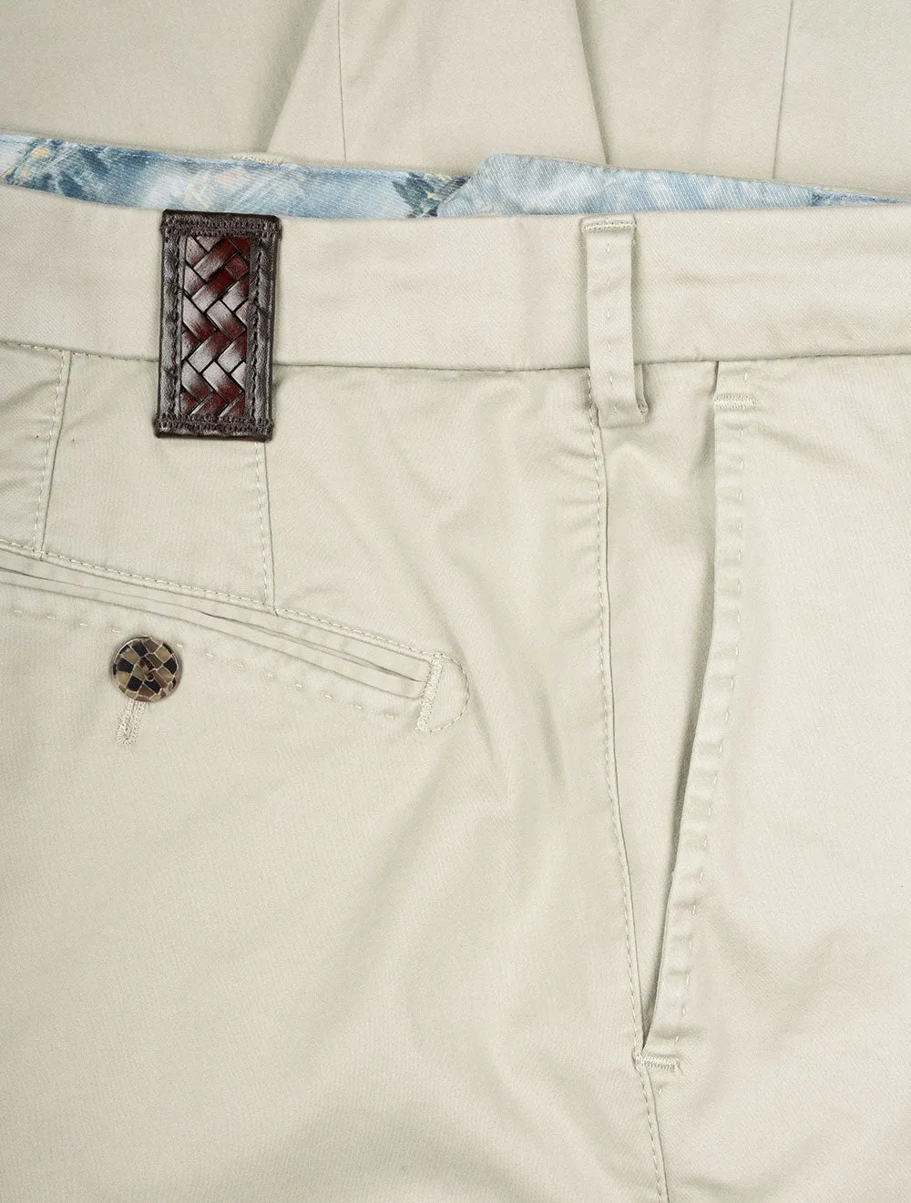 Beige Super Stretch Chino