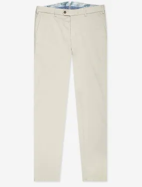 Beige Super Stretch Chino