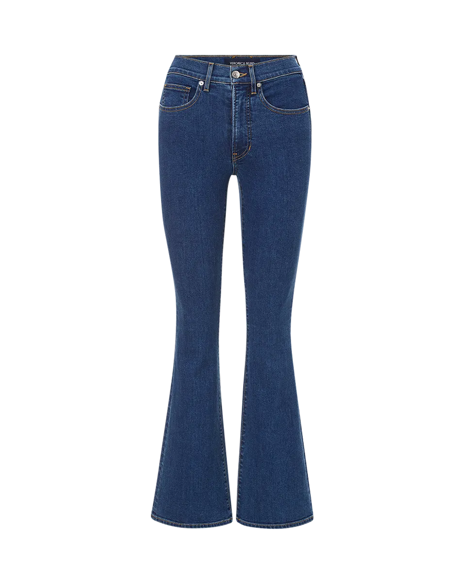 Beverly Loafer Length Skinny-Flare Jean