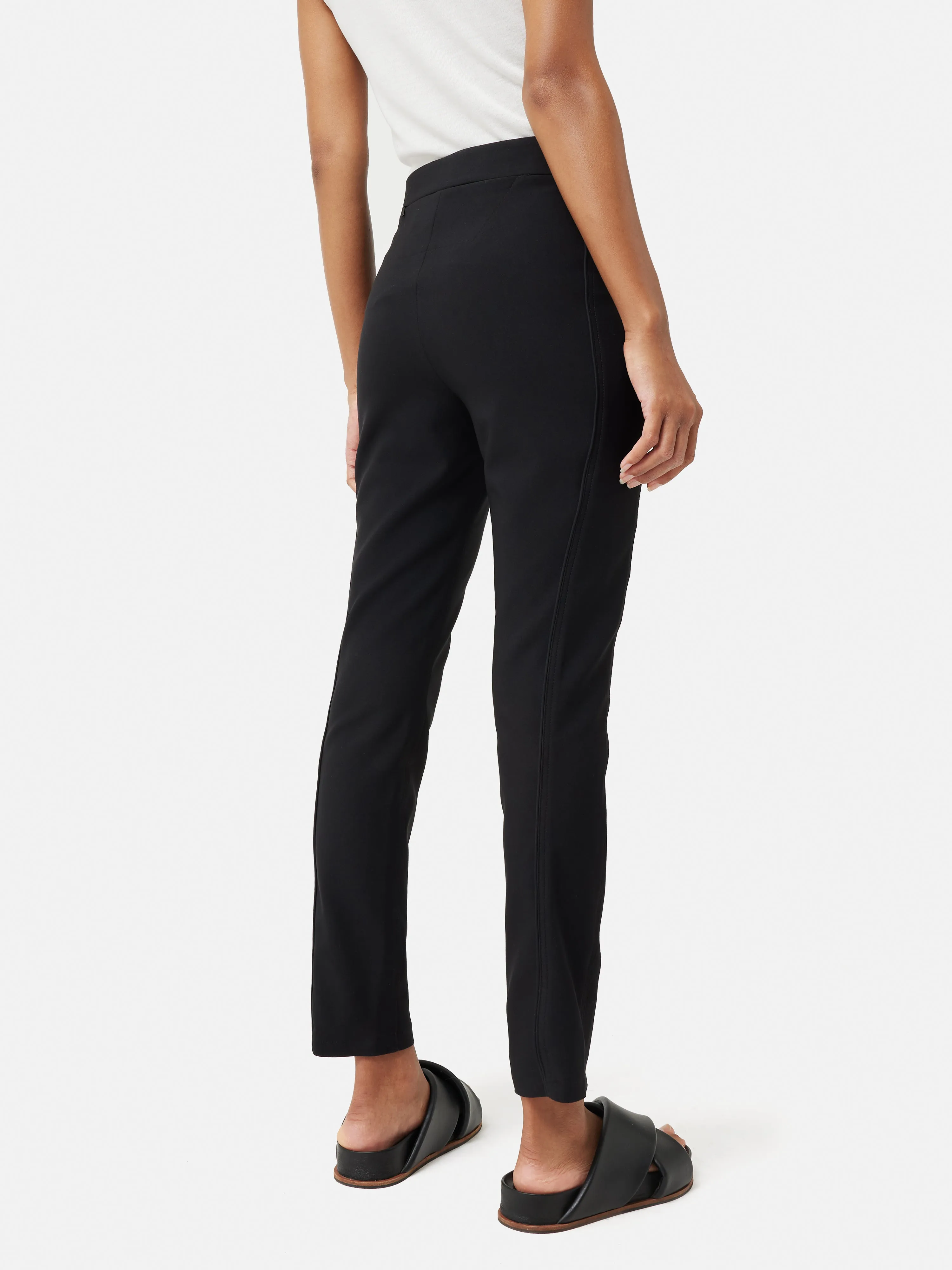 Bi-stretch Tailored Trouser | Black