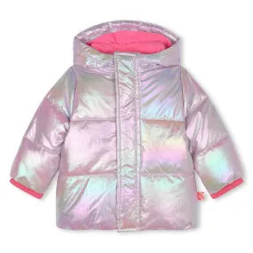 Billieblush Baby Zip-up Hooded Puffer Jacket