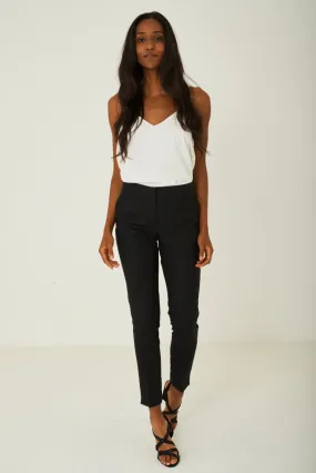 Black Tailored Trousers Ex Brand