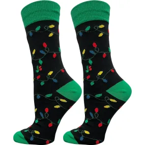 Christmas Lights Women's Crew Socks