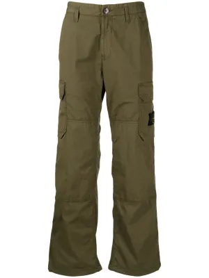 COMPASS-APPLIQUE CARGO TROUSERS