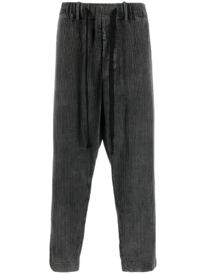 CORDUROY STRAIGHT-LEG TROUSERS