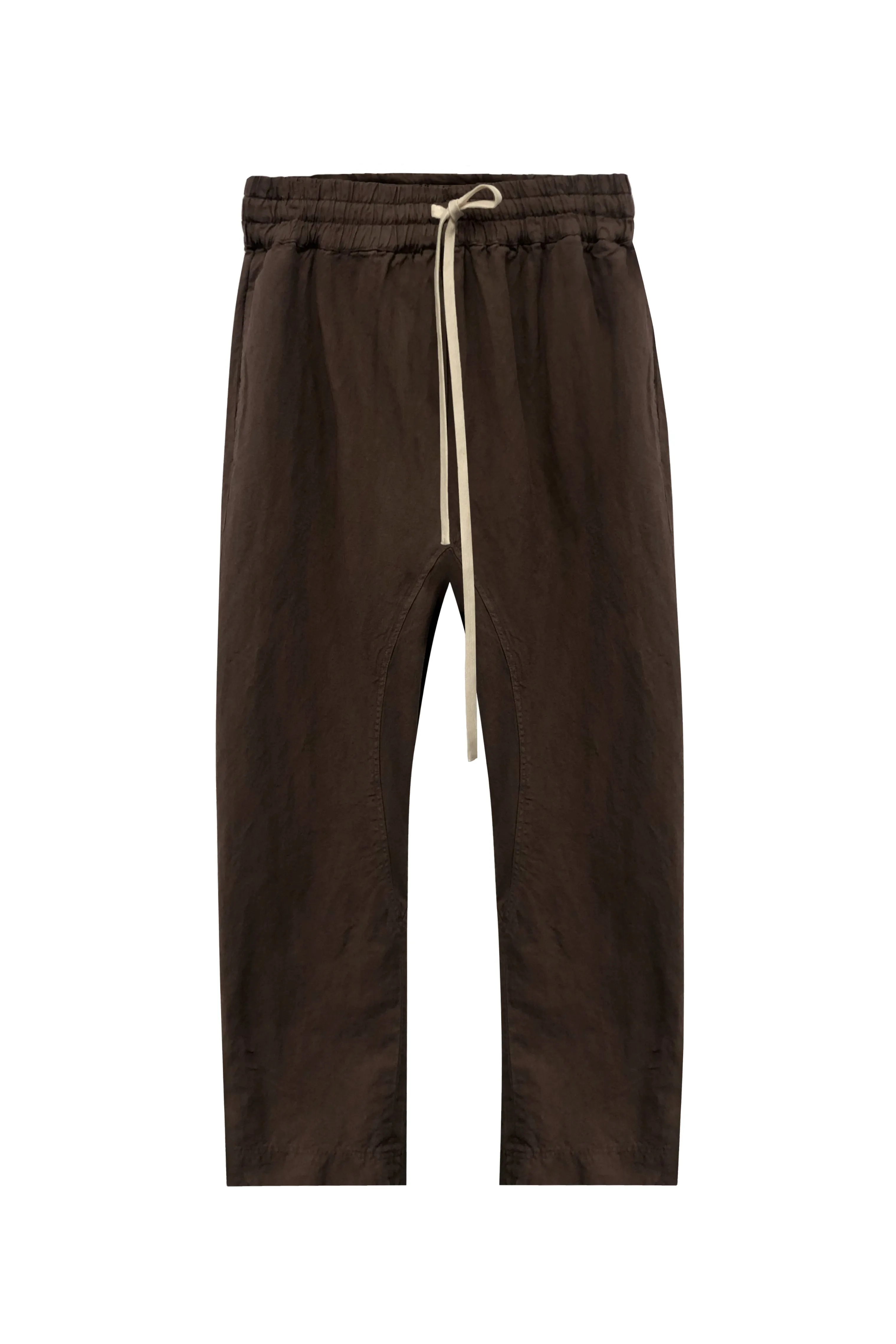 Cotton Jogger Pants with Gusset - Ash