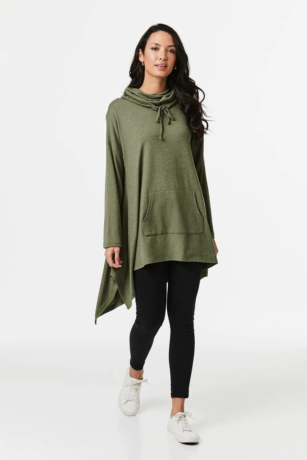 Cowl Neck Oversized Jumper