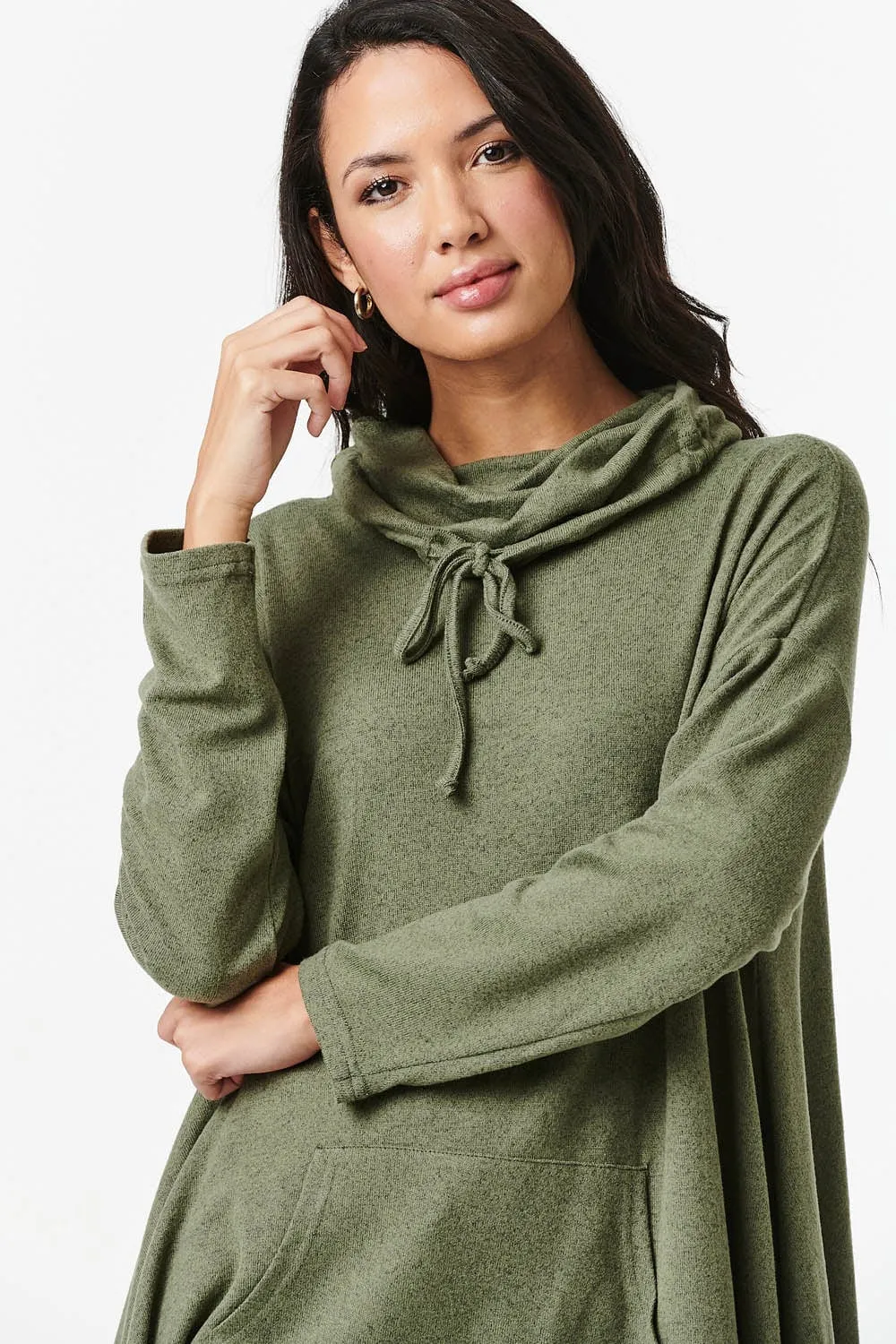 Cowl Neck Oversized Jumper