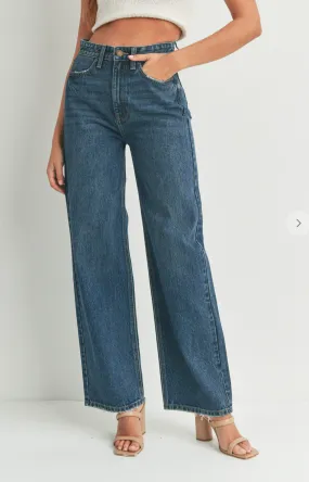 Classic Relaxed Fit Straight Leg Jeans EM7640