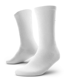 Flagship Crew Socks White