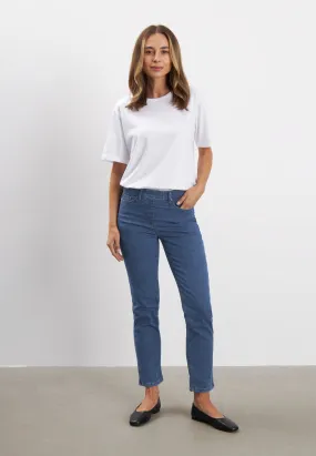 Hannah Regular - Extra Short Length - Blue Denim