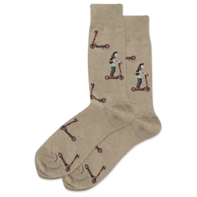 HOTSOX Men's Scooter Crew Socks