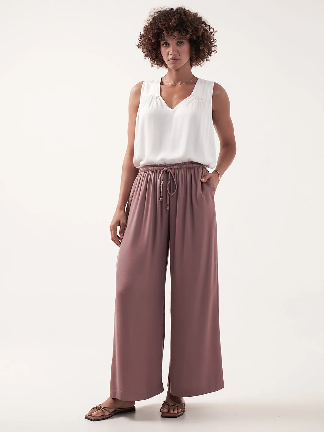 Kasbah Ecovero™ Pants Plum