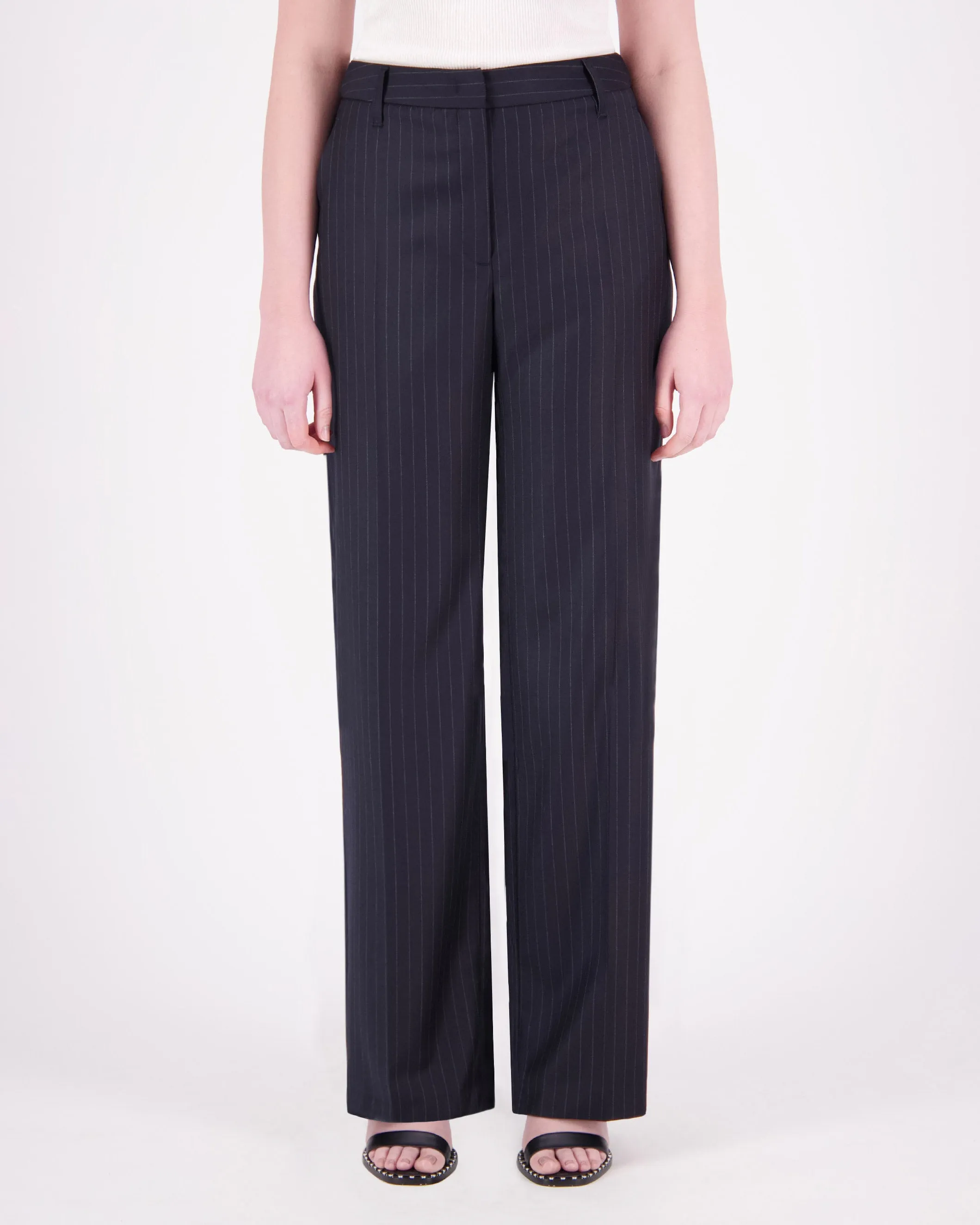 Keaton Pinstripe Trouser