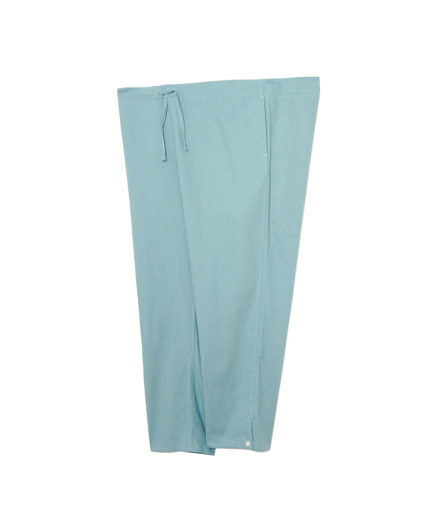 【MEN】ARMY TWILL COTTON LINEN SLAB SLEEPING PANTS