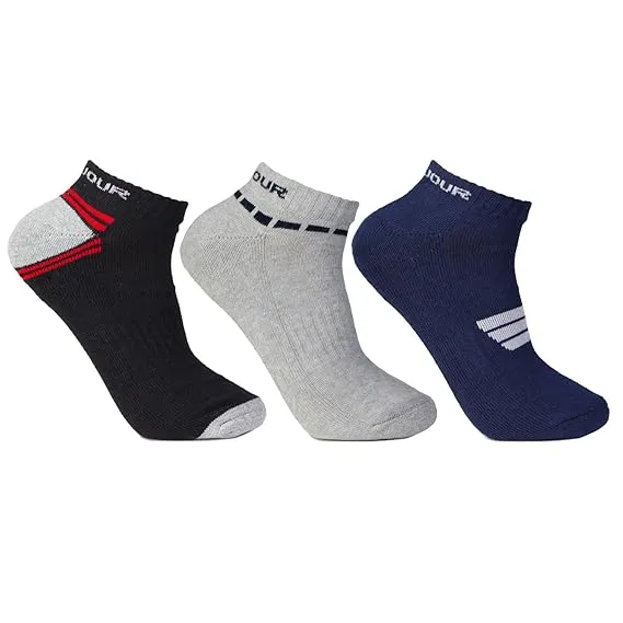 Men's Cushioned Ankle Legth Sports Socks