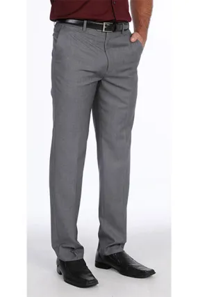 Narrow Leg Wool Blend Trousers