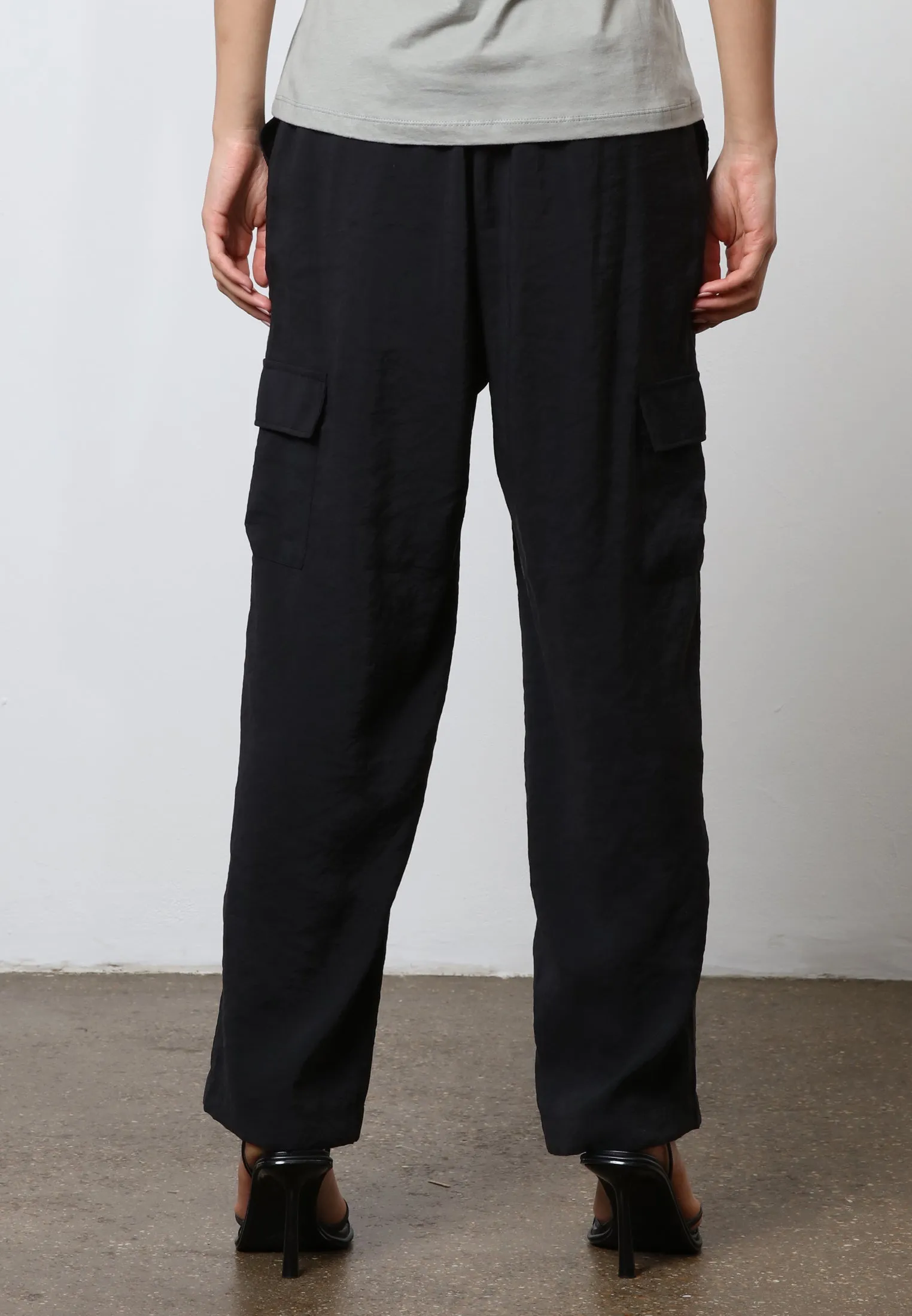 NATURAL TROUSERS BLACK