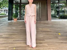 Odella Wide Pants in Pink