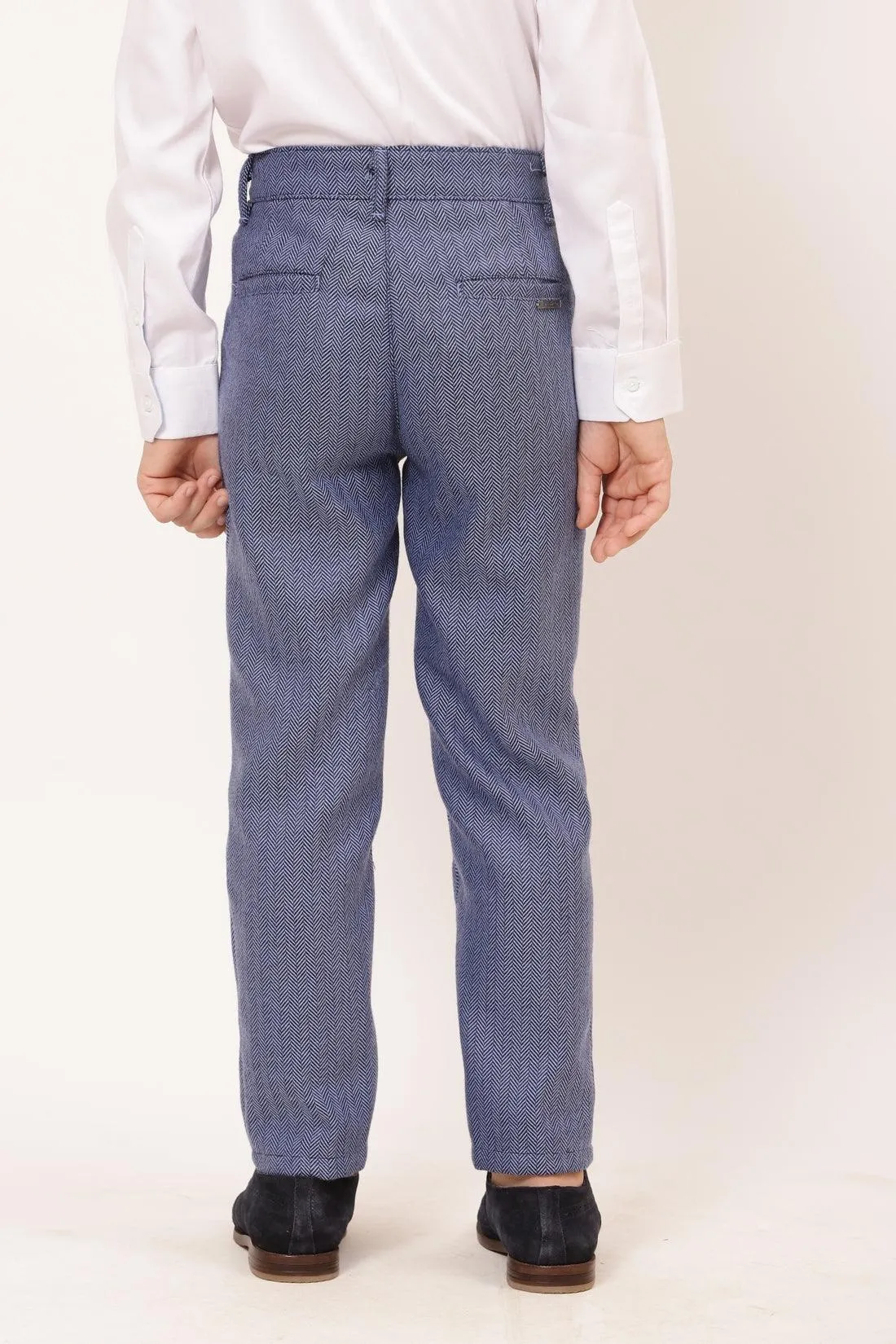 One Friday Azure Boys' Trousers