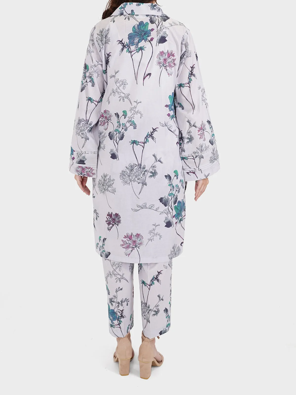 "KASUMI" Printed Two Piece Suit