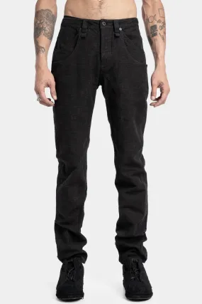 Rider pants, Washed black