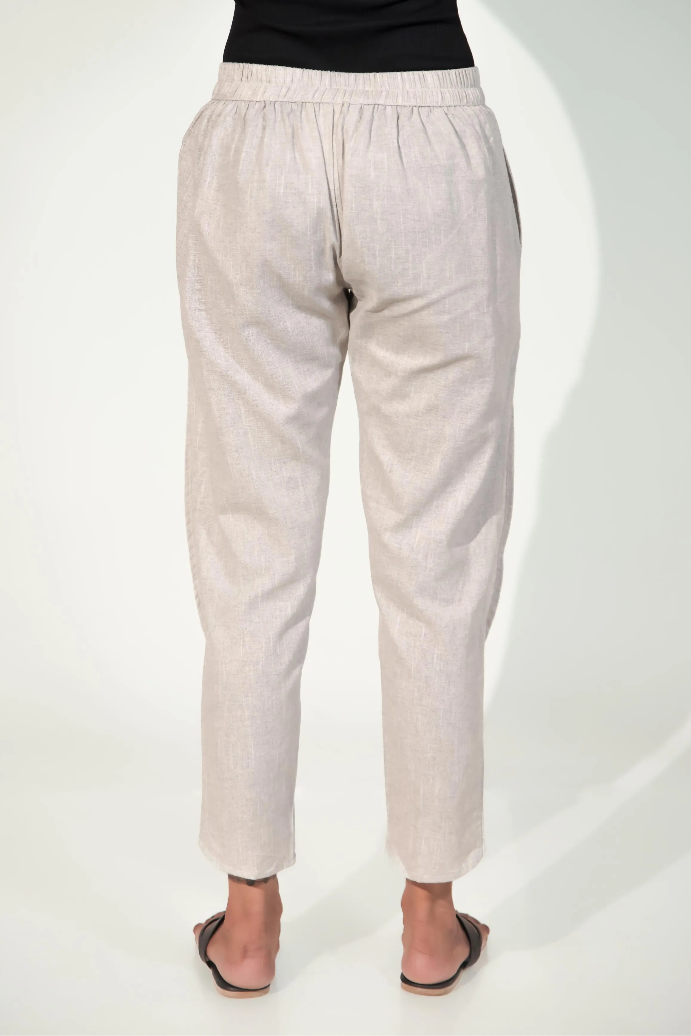 Steel Grey Women's Tulip Trousers