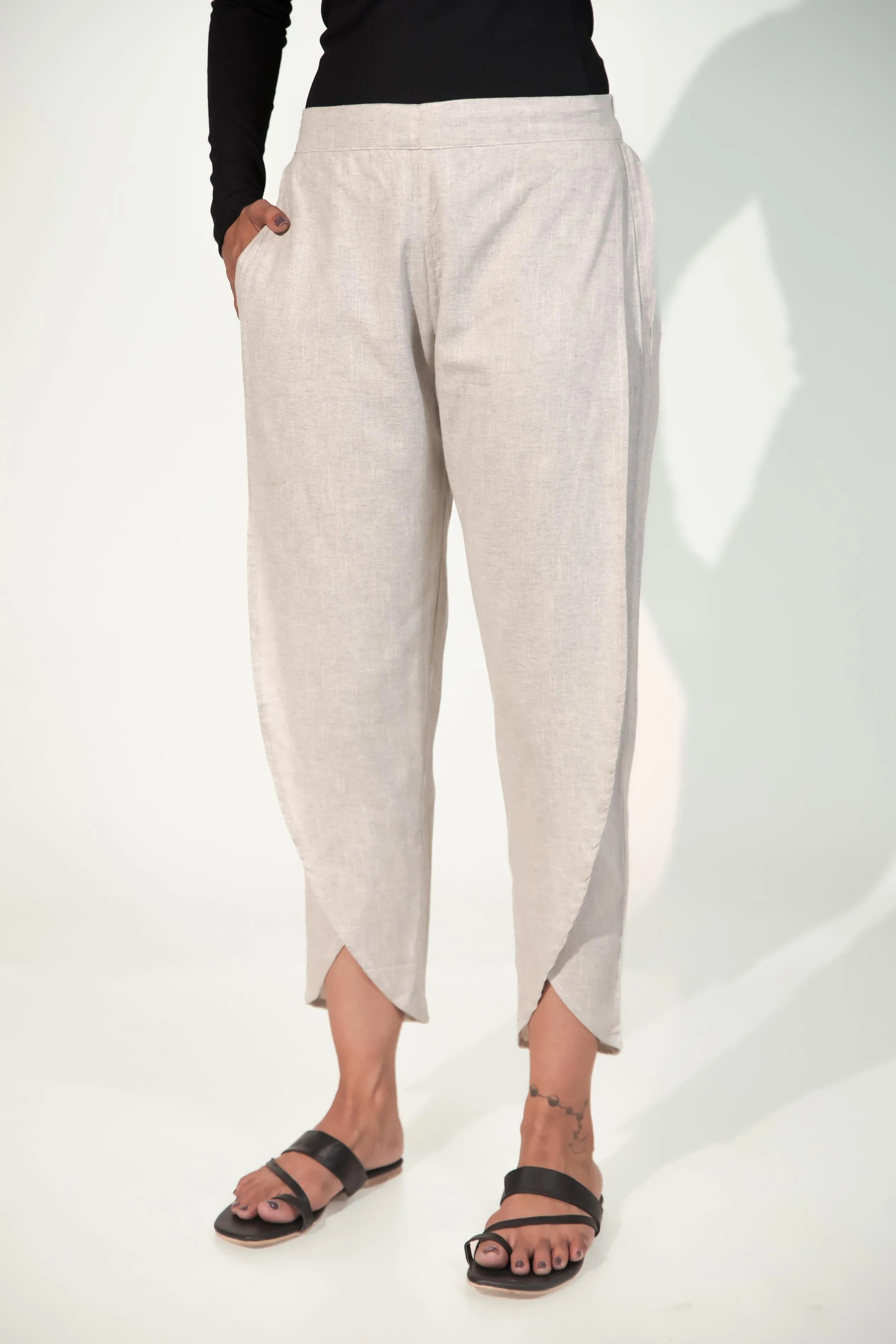 Steel Grey Women's Tulip Trousers