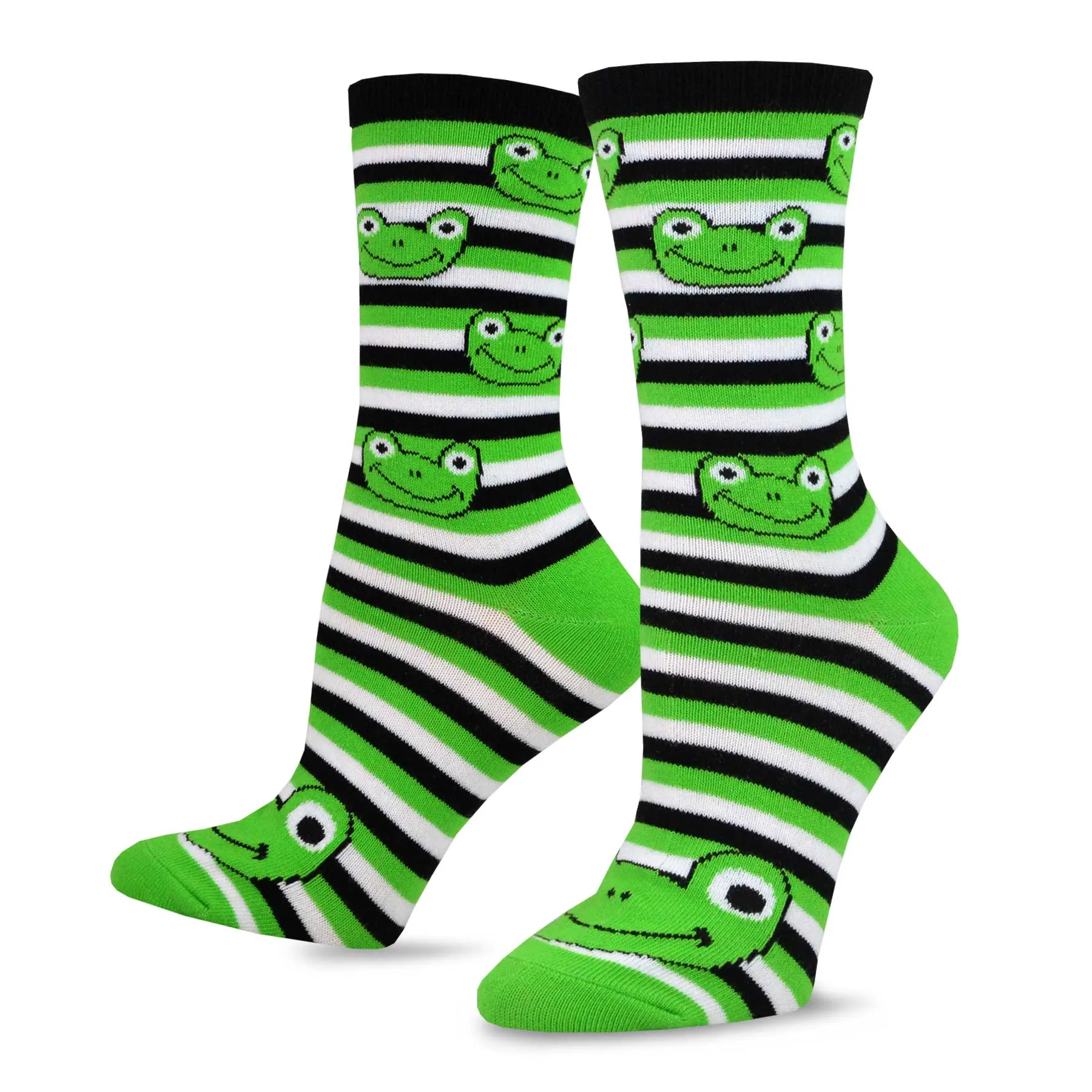 TeeHee Socks Women's Novelty Cotton Crew Cute Creatures 5-Pack (12175)