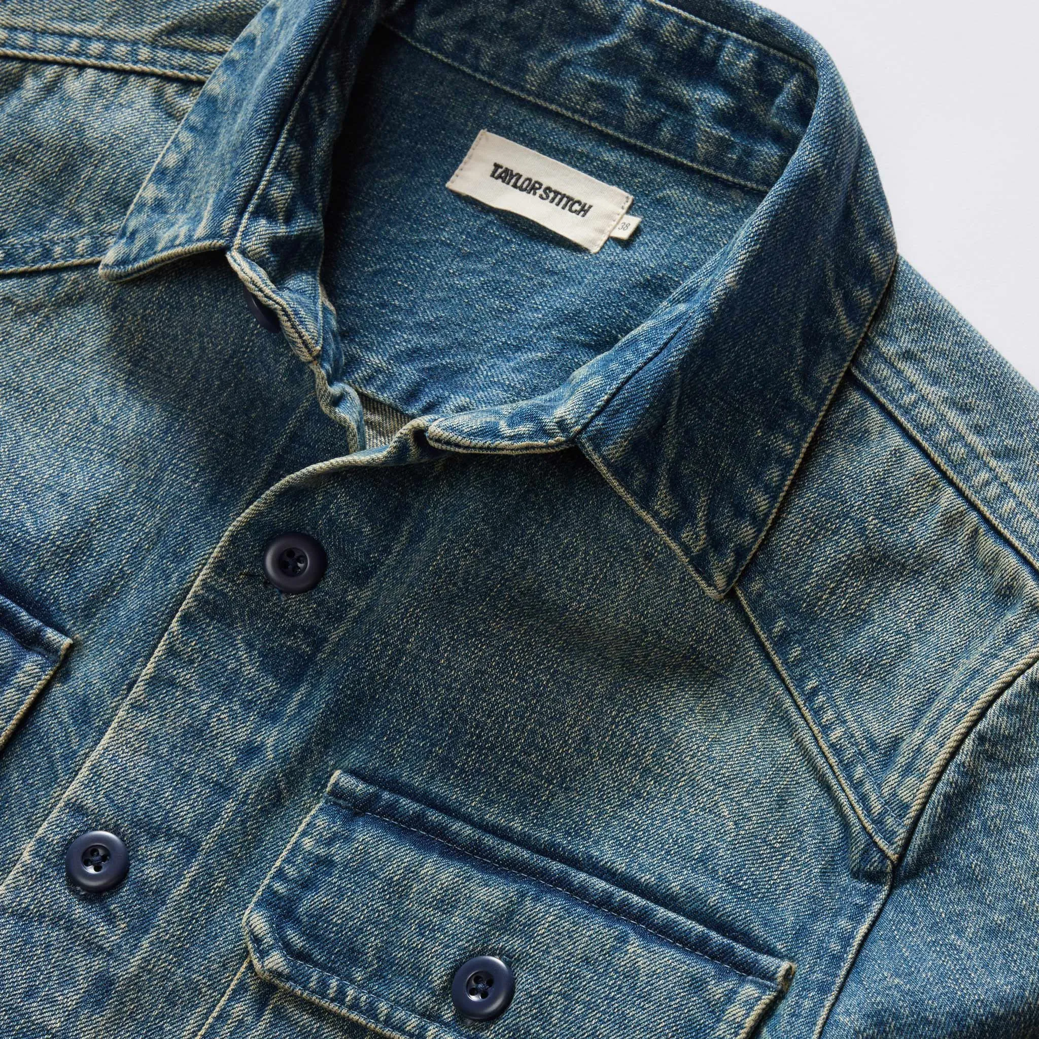 The Shop Shirt in Sawyer Wash Selvage Denim