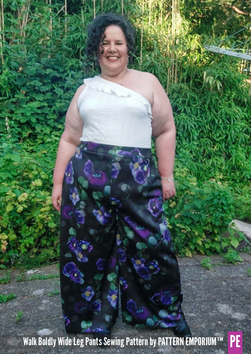 Walk Boldly | Wide Leg Pants Sewing Pattern